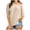 Beige Shirts, variant on CAIVO Women's Summer Blouse Off Shoulder Shirts Casual Loose Short Sleeve Tunics Tops Holiday Solid Color Back To School Dailywear