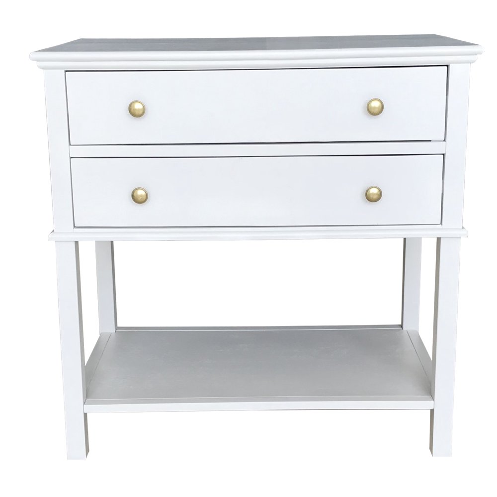 Decor Therapy Thomas 2 Drawer Nightstand