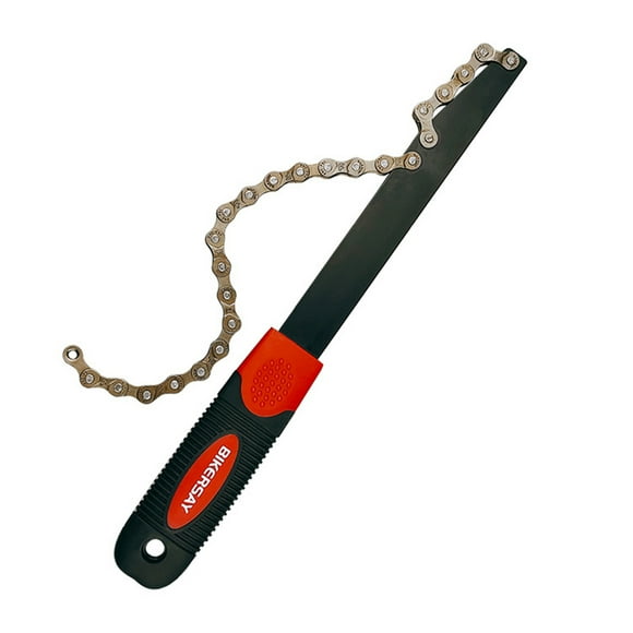 BIKERSAY Bikersay Mountain Road Bike Cassette Flywheel Removal Tool Chain Whip Wrench BT016 - Steel and Plastic Material, Lightweight Design