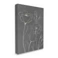 thumbnail image 3 of Stupell Industries Blossoming Flower Petals Botanical Line Doodle Drawing Graphic Art Gallery Wrapped Canvas Print Wall Art, Design by Elizabeth Medley, 3 of 7
