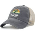 thumbnail image 2 of Funny Fishing Hat Here Fishy Fishy Fishy Cap Men Baseball Hats Cute Hat, 2 of 2