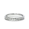 thumbnail image 2 of 1/2ct 14K White Gold Diamond Wedding Guard Ring Band, 2 of 2