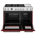 thumbnail image 3 of Bertazzoni Pro486btfept Professional 48" Wide 7 Cu. Ft. Free Standing Dual Fuel Range -, 3 of 7