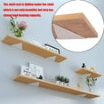 thumbnail image 2 of 4 soportes flotantes para estantes, soporte de metal triangular para estantes, soporte oculto para estantes de pared con 16 tornillos para sala de estar, dormitorio y decoración de baño,, 2 of 5