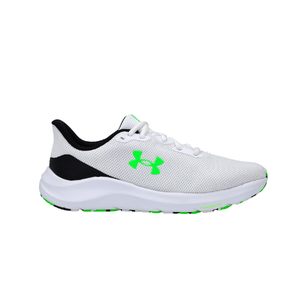 Tenis Under Armour Ua Charged Pursuit 4 Unisex Moderno blanco 26.5