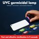 thumbnail image 4 of Luz de desinfección ultravioleta lámpara germicida UV portátil esterilizador UVC para el hogar esterilizador de ácaros de bombilla LED, 4 of 8