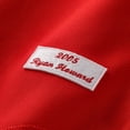 thumbnail image 6 of Men's Mitchell & Ness Ryan Howard Red Philadelphia Phillies Cooperstown Collection Batting Practice Jersey, 6 of 7
