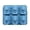 Sky Blue, variant on 3D Lion Silicone Ice Cube Tray Reusable Animal Mold for Coffee Drinks Party Bar Kitchen Accessory