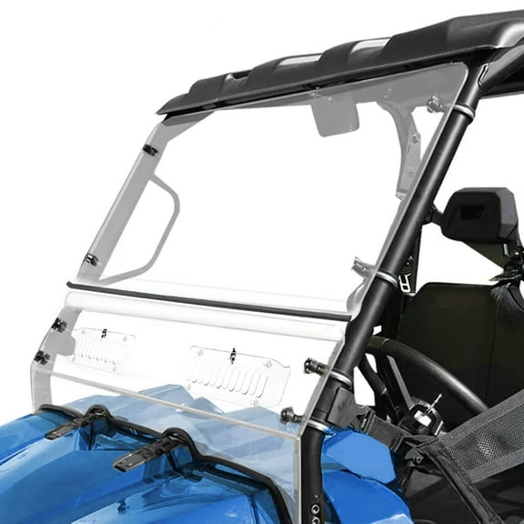 Clear Front Vented Windshield For Polaris Ranger XP 500/ 700 800/ 570 Full Size