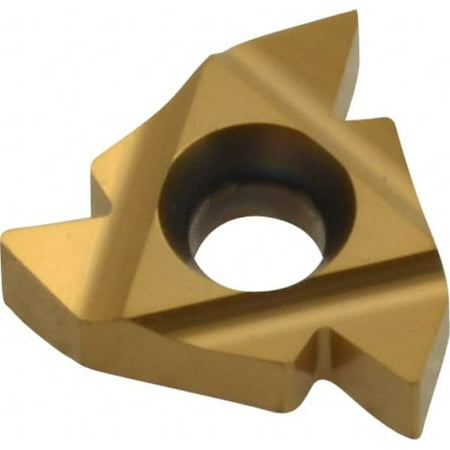 

Hertel 22ER External Right Hand 7-5 Partial Profile 60° Laydown Threading Insert Grade HG330TR TiC/TiN Coated Carbide