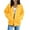 BH245 Yellow, variant on Curuila Womens Hoodies Solid Color Long Sleeve Zipper Pullover With Pocket Fashion Loose Autumn Winter Sweatshirt Beige Size L