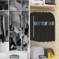 thumbnail image 2 of Pack Of 5 Garment Bags, Suit Transport Bag, Protective Cover, Garment Bags With Zip, 100 X 60 Cm, Suit Bag, Dustproof Clothing Cover For Travel, Cloth, 2 of 5