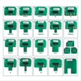 thumbnail image 4 of OBD 22pcs BDM Programming Adapter Full Set For KTAG KESS FGTECH, 4 of 5