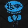 thumbnail image 2 of Popeye The Sailorman Cartoon Muscle Sweatshirt for Men or Women Brisco Brands S, 2 of 4
