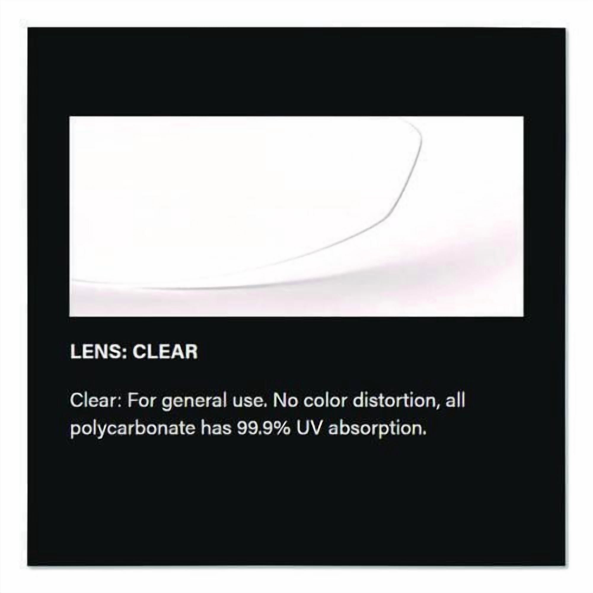 Zenon Z12 Polycarbonate Safety Glasses, Black Nylon Frame, Clear Polycarbonate Lens | Bundle of 10