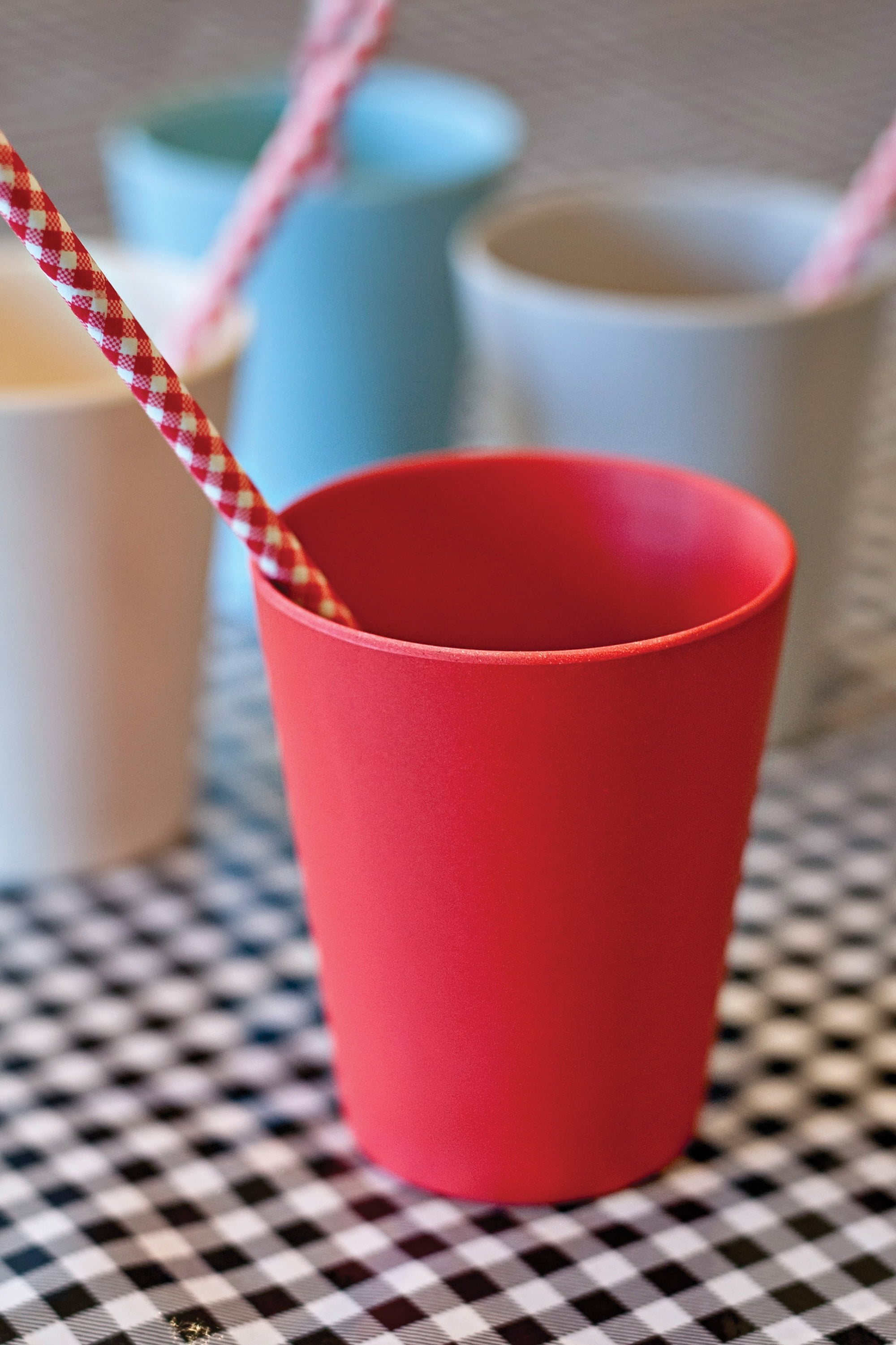 Red Rover 8.45 oz. Bamboo Kids' Cups (Set of 4)
