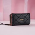 thumbnail image 3 of JUNWELL Women‘s Love Heart Short Wallet  Embroidered Flower  Fashion Multifunctional Clutch With Many Card Slots  Small Coin Purse, 3 of 7