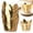 Gold, variant on 8 Colors Cupcake Liners 50 Pack, Foil Lined Baking Cups, Disposable Oil Proof Heat Paper Wrappers, Flame Style Cups for Birthday Wedding Dessert Baking