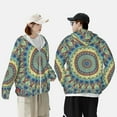 thumbnail image 6 of Easygdp Round Mandala1 Lightweight Long Sleeve Sun Shirt Sports long-Sleeved Sun Protective Clothing, Quick Drying Breathable - Medium, 6 of 9