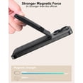 thumbnail image 4 of Soporte magnético tipo cartera para iPhone HiWe MagSafe Wallet negro, 4 of 9