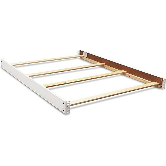 Full-Size Conversion Kit Bed Rails for Riverside Crib by Delta Children - #0050 (Bianca White)