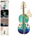 thumbnail image 4 of Épingle à Violon pour Décoration en Alliage avec Design Papillon Multicolore pour Chapeau 1 Pce, 4 of 7