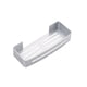 thumbnail image 1 of Estante de esquina para cuarto de baño, ducha, almacenamiento, soporte de pared, estante de aluminio con orificios de drenaje, cuadrado, brillante sidaley HA7523-02B, 1 of 6