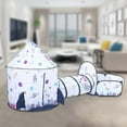 thumbnail image 4 of Tienda de campaña plegable perfke Casa de juguete para interiores y exterior 3 piezas, 4 of 9