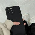 thumbnail image 3 of high-end Black Shockproof Silicone TPU Phone Case For Iphone 15 14 13 12 Pro 11 Pro Max Xs XR 7 8 Plus SE Men Protect Lens Cover, 3 of 7