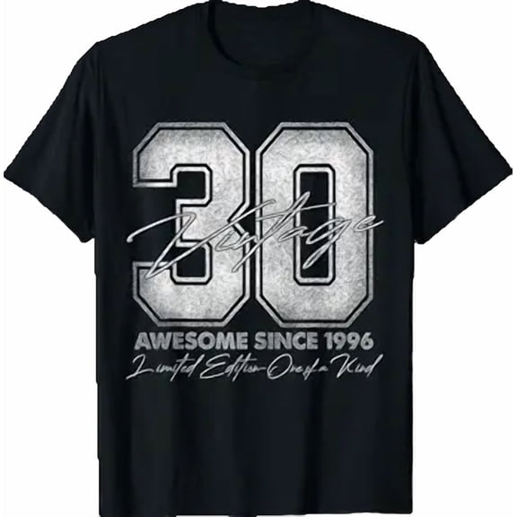 30 Year Old Gifts Vintage 1996 30Th Birthday Shirt Unisex S-5XL Hot Trending Shirt, Vintage Birthday Gift