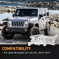 thumbnail image 6 of Engine Front Timing Chain Cover Fit For Jeep Wrangler JK 3.6L V6 2012-2017 68079232AB 68079232, 6 of 6