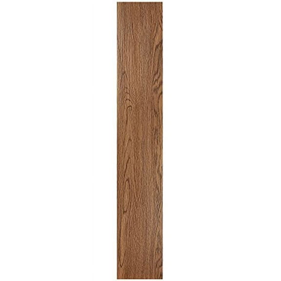 Achim Home Furnishings VFP2.0RW10 Tivoli II Peel 'N' Stick Vinyl Floor Planks (10 Pack), Redwood, 6" x 36", 10 Count