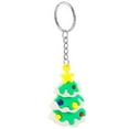 thumbnail image 3 of Keychain Christmas Themed Silicone Pendant Key Christmas keychain Ring Bag Decorative Attachment Alloy Keychain, Type 3, 3 of 9
