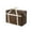 Brown#3, variant on Rivets-Reinforced Luggage Storage Bag Quilt Storage Bag Moving Packing Bag Large Capacity,29.53*10.63*19.69 in Brown,1 Bag