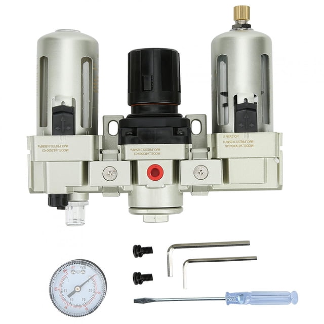 Separador De Agua Y Aceite De Tres Piezas OilWater Separator Drenaje Automático Filtro De Triple Pieza Separación De Líquidos Y Gases ANGGREK Otros