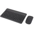 thumbnail image 3 of Teclado y ratón Bluetooth, delgado y liviano, combo de teclado y ratón con retroiluminación para teléfonos móviles, tabletas, teclado retroiluminado de siete colores de 10 pulgadas, teclado negro, 3 of 10