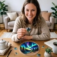 thumbnail image 4 of Acrylic Sun Catcher Jigsaw Puzzle, 2026 New 83 Pieces Acrylic Stained Glass Puzzles Suncatcher, Adults DIY Suncatchers Kits for Doors Garden and Window Hanging, 4 of 6