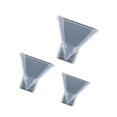 thumbnail image 2 of kurtrusly 3x Clear Pyramid Silicone Mold Resin Casting Resin DIY Craft Mould DIY Epoxy Crystal Tools, 2 of 9