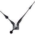 thumbnail image 3 of BR-Vie Mecanismo de movimiento de reloj de eje longitudinal alto con manecillas de 12 pulgadas de largo, negro esquí esquí Gafas de esquí, 3 of 5
