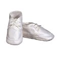 thumbnail image 1 of Boy Silk Shoe, White, 2 3-6 mo, 1 of 2
