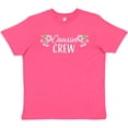 thumbnail image 3 of Inktastic Cousin Crew with Flowers Youth T-Shirt, 3 of 5
