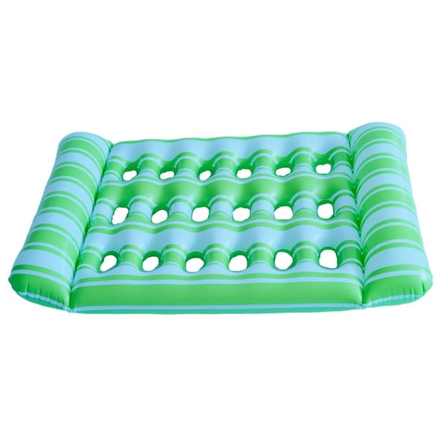 Premium Inflatable Pool Hammock for Adults with Ergonomic Backrest and Breathable Mesh Design