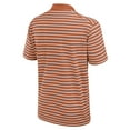 thumbnail image 3 of Men's Nike Texas Orange/White Texas Longhorns Primetime Victory Striped Performance Polo, 3 of 3