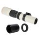 thumbnail image 4 of Lente De Enfoque Fijo, Lente De Teleobjetivo Portátil Ajustable Multifunción De Aleación De Aluminio Para Montura Olympus OM ANGGREK blanco, 4 of 8