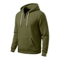 thumbnail image 6 of Yyuenw Hoodies for Men Quarter Zip Long Sleeve Pullover Casual Loose Fit Athletic Drawstring Hooded Sweatshirts with Pocket, 6 of 7