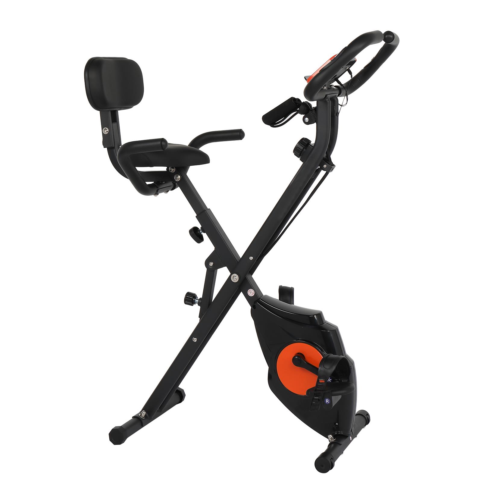 Dual Recumbent Foldable Exercise Bike 