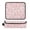 Watercolor Pink Unicorn, variant on Hair Tool Organizer Bag with Heat Resistant Mat Removable Travel Storage Case for Hot Air Brushes Curling Irons Watercolor Pink Unicorn