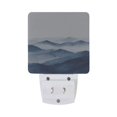 thumbnail image 5 of Yayeee LED Plug in Night Light for The Home with Auto Dusk to Dawn Light Sensors, 2 Pack, Watercolor Mountains, 5 of 6