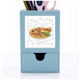 thumbnail image 1 of Cebolla tomate alimentos pizza Italia Tarjeta de clip de pluma del gestor de suministros de oficina, 1 of 3