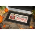 thumbnail image 2 of Evergreen Welcome to the Nut House Sassafras Indoor Outdoor Switch Doormat 1'10"x10" Beige, 2 of 7